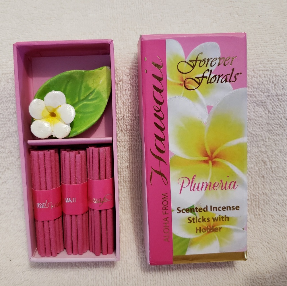 Forever Florals Hawaii Incense Plumeria